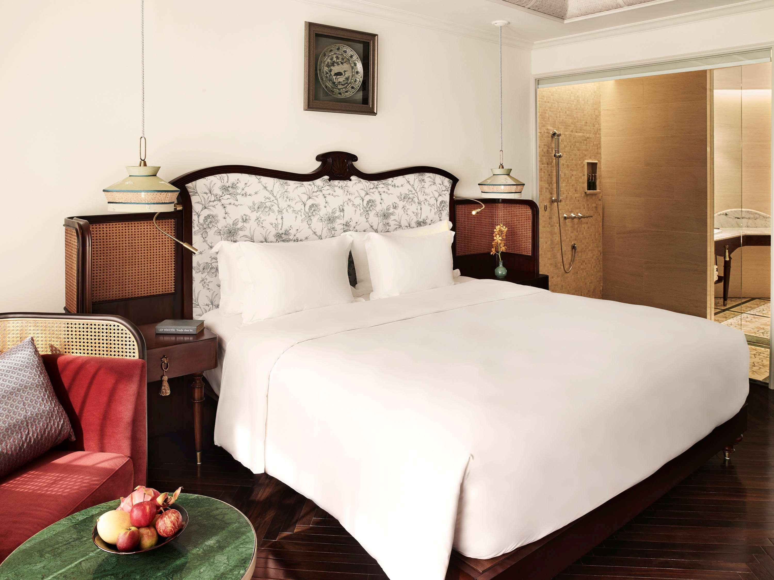 โรงแรมแปร์ล โดริย็อง กัตบา - เอ็มแกลเลอรี Chan Chau ภายนอก รูปภาพ A bedroom at the hotel