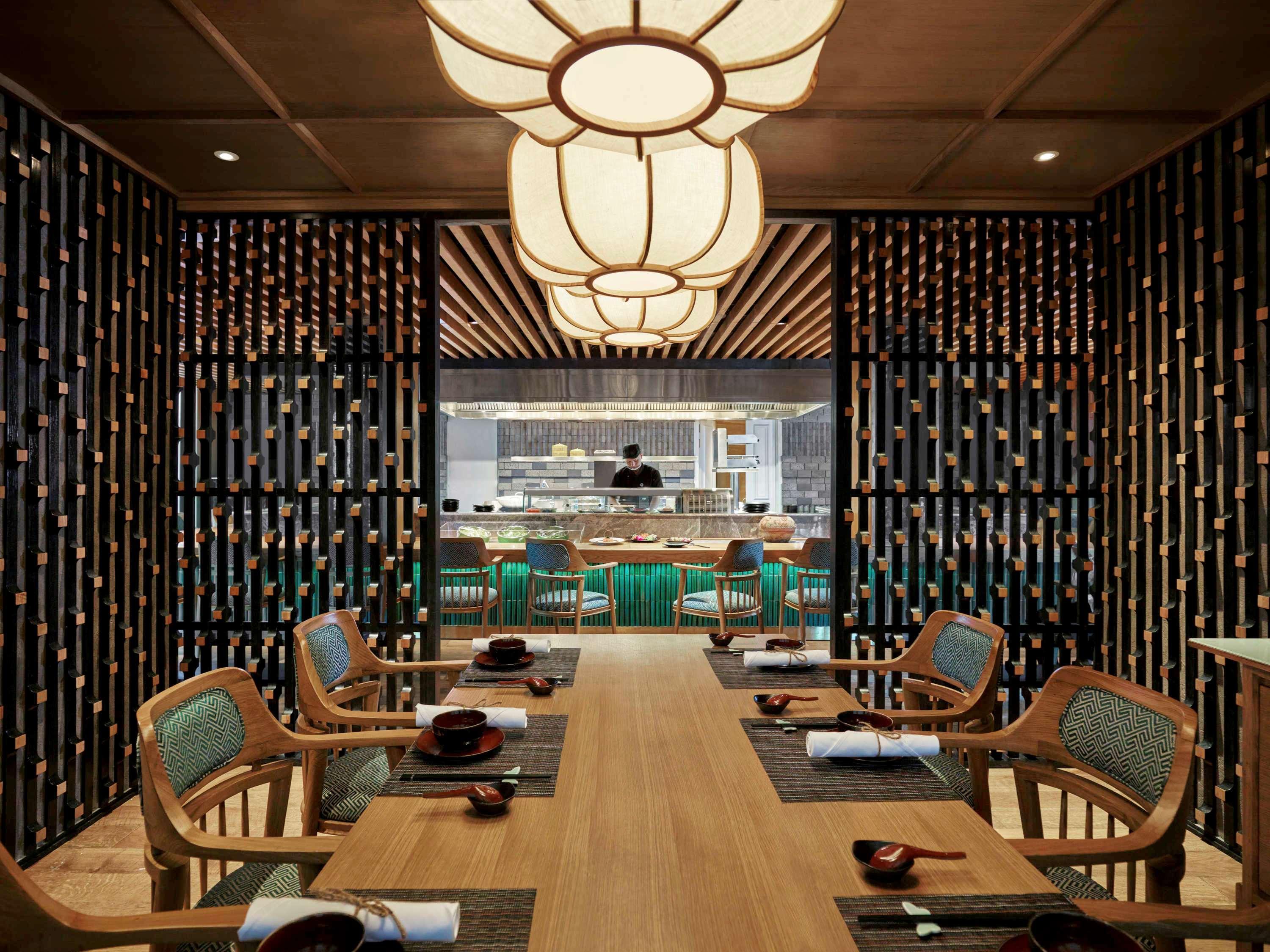 โรงแรมแปร์ล โดริย็อง กัตบา - เอ็มแกลเลอรี Chan Chau ภายนอก รูปภาพ The interior of the restaurant